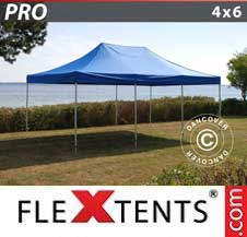 Tente Pliante Flextents Pro 4x6m Bleu