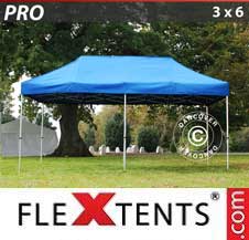 Tente Pliante Flextents Pro 3x6m Bleu
