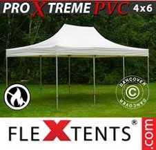 Tente Pliante FleXtents Pro Xtreme 4x6m, Blanc