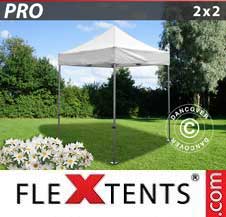 Tente Pliante Flextents Pro 2x2m Blanc