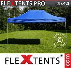 Tente Pliante Flextents Pro 3x4,5m Bleu