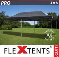 Tente Pliante Flextents Pro 4x8m Noir