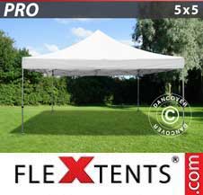 Tente Pliante Flextents Pro 5x5m Blanc