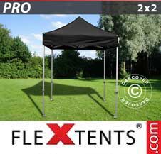 Tente Pliante Flextents Pro 2x2m Noir