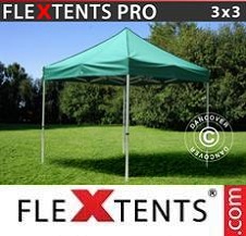 Tente Pliante Flextents Pro 3x3m Vert