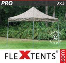 Tente Pliante Flextents Pro 3x3m Camouflage