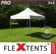 Tente Pliante Flextents Pro 3x3m Argenté