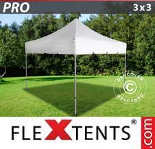 Tente Pliante Flextents Pro 3x3m Blanc