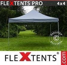 Tente Pliante Flextents Pro 4x4m Gris