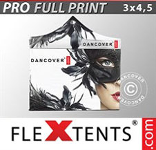 Tente Pliante Flextents Pro 3x4,5m, incl. 4 