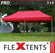 Tente Pliante Flextents Pro 3x6m Rouge