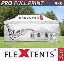 Tente Pliante Flextents Pro 4x8m, incl. 4 