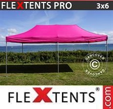 Tente Pliante Flextents Pro 3x6m Rose