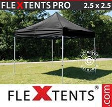 Tente Pliante Flextents Pro 2,5x2,5m Noir