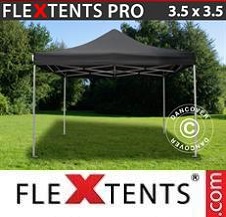 Tente Pliante Flextents Pro 3,5x3,5m Noir