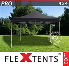 Tente Pliante Flextents Pro 4x4m Noir