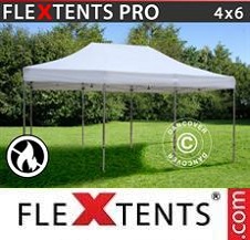 Tente Pliante Flextents Pro 4x6m Banc, Ignifugé