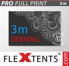 Tente pliante FleXtents PRO avec impression numérique 3m