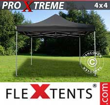 Tente Pliante FleXtents Pro Xtreme 4x4m Noir