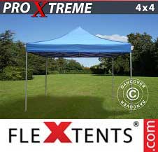 Tente Pliante FleXtents Pro Xtreme 4x4m Bleu