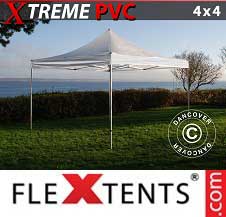 Tente Pliante FleXtents Pro Xtreme 4x4m Transparent