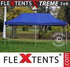 Tente Pliante FleXtents Pro Xtreme 3x6m Bleu foncé