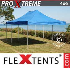 Tente Pliante FleXtents Pro Xtreme 4x6m Bleu