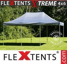 Tente Pliante FleXtents Pro Xtreme 4x6m Gris