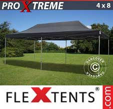 Tente Pliante FleXtents Pro Xtreme 4x8m Noir