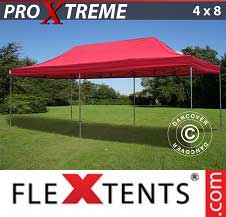 Tente Pliante FleXtents Pro Xtreme 4x8m Rouge