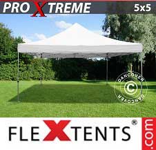 Tente Pliante FleXtents Pro Xtreme 5x5m Blanc