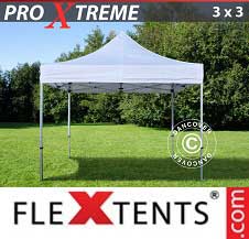 Tente Pliante FleXtents Pro Xtreme 3x3m Blanc