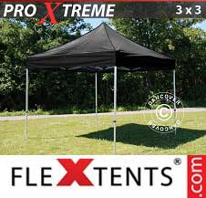 Tente Pliante FleXtents Pro Xtreme 3x3m Noir